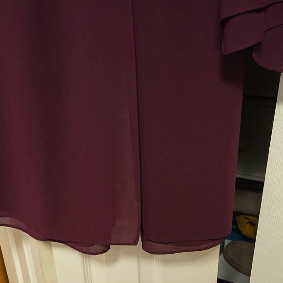 Purple Two-Piece Dress Set - Picture 6 of 7